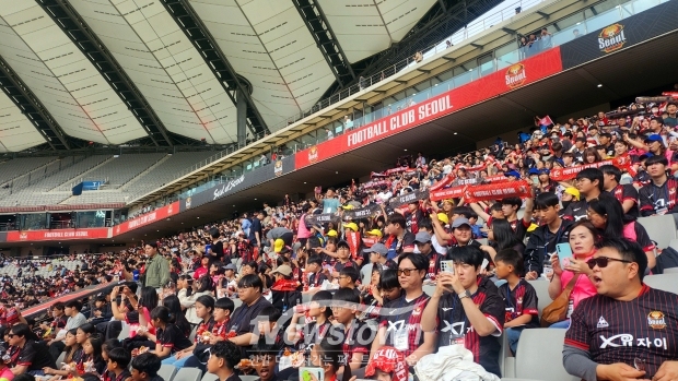 서울 상암월드컵경기장 축구경기 관람