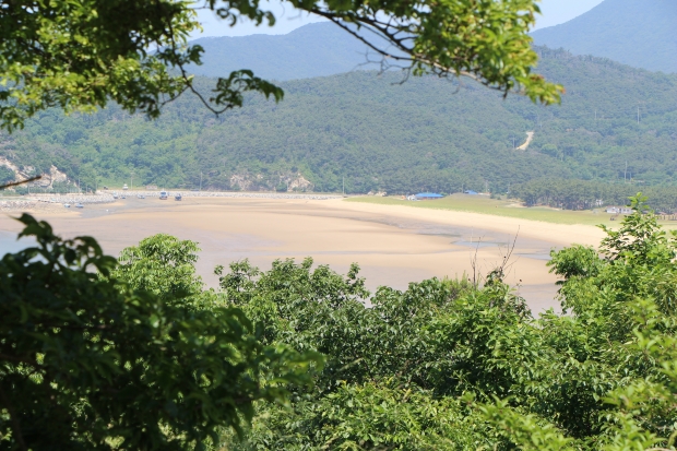 서포리해수욕장 전경