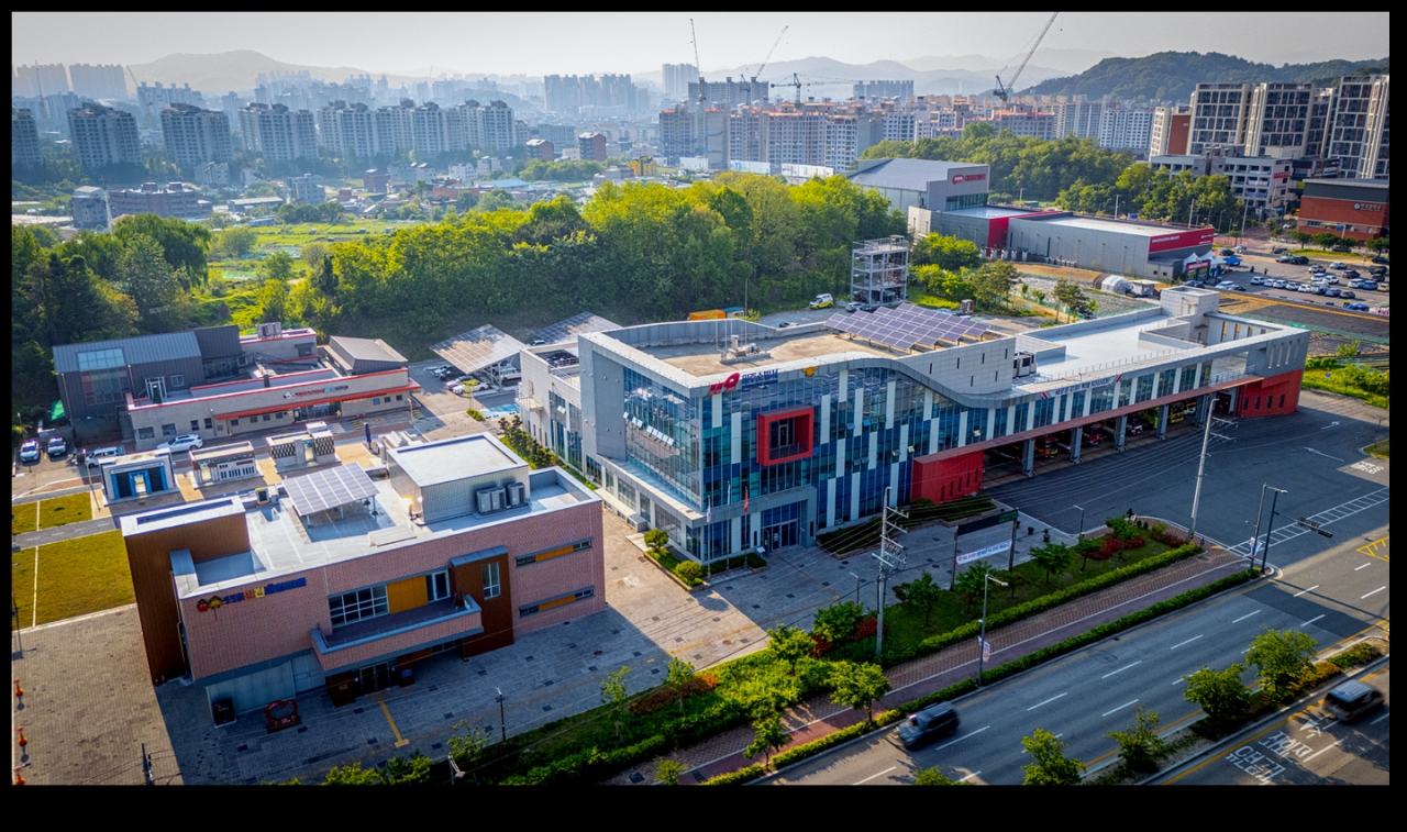 원주소방서 청사  전경
