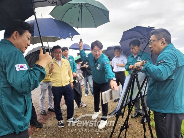 충청남도의회 예산결산특별위원회 5개 시·군 주요 투자사업 현장 방문