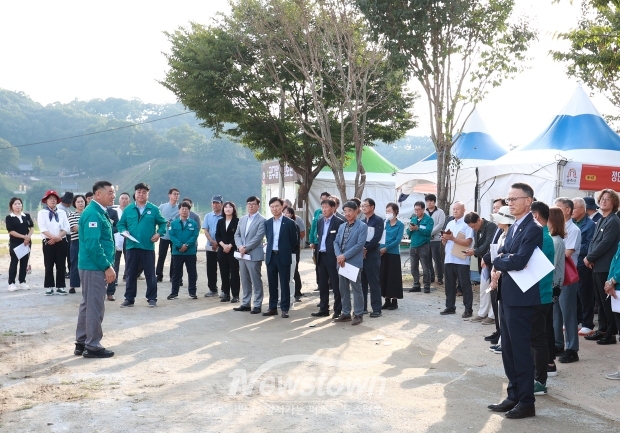 제71회 백제문화제 주요 행사장 현장점검