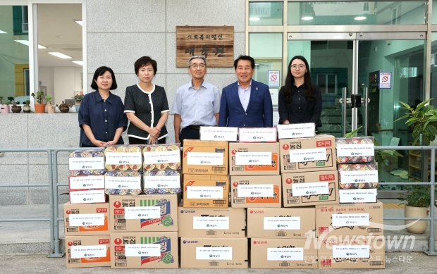 나동연 양산시장, 사회복지시설 위문 격려 방문