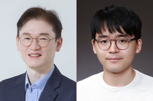 (왼쪽부터) 연세대 이인석 교수, 차준형 박사과정생