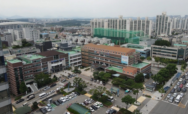 인천 서구청 및 의회 전경