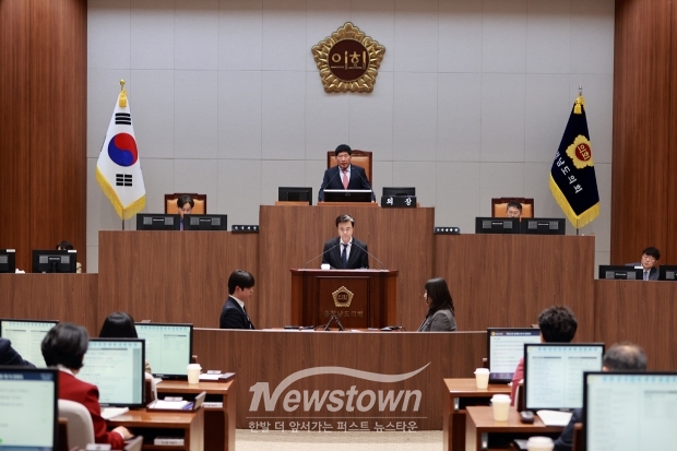 김태흠 충남도지사, 충청남도의회 제362회 정례회 시정연설