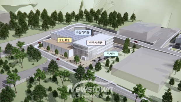 첨단 디스플레이 연구원 조감도