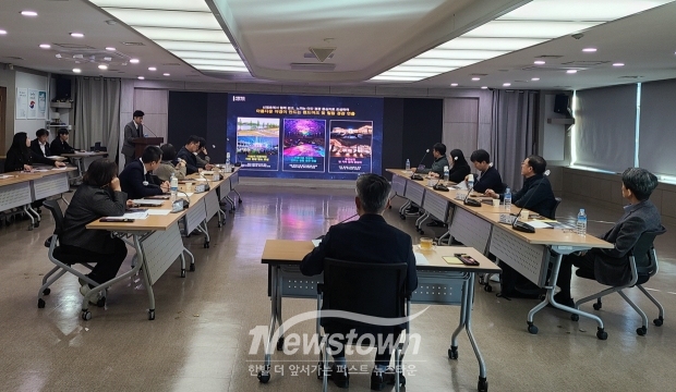 신정호정원 야간경관 조성사업을 위한 디자인 및 실시설계용역 최종보고회