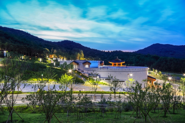경주시 화랑마을 전경