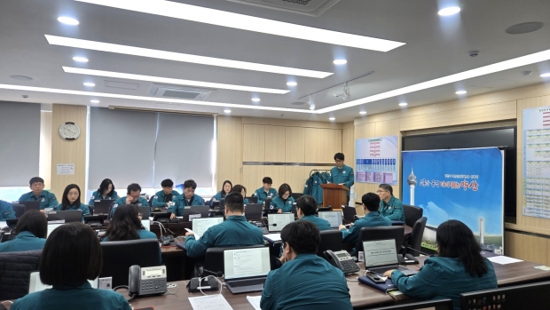 겨울철 자연재난 대비 점검회의/사진 양산시