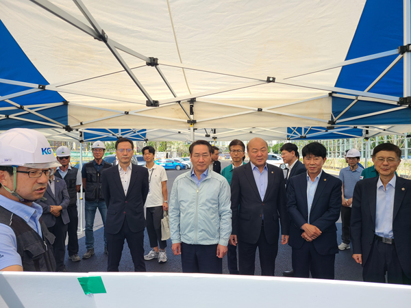 집중안전점검 현장점검 사진(시장)