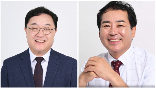 국민의힘 경남도당 김현수-유해남 대변인/사진 경남도당제공