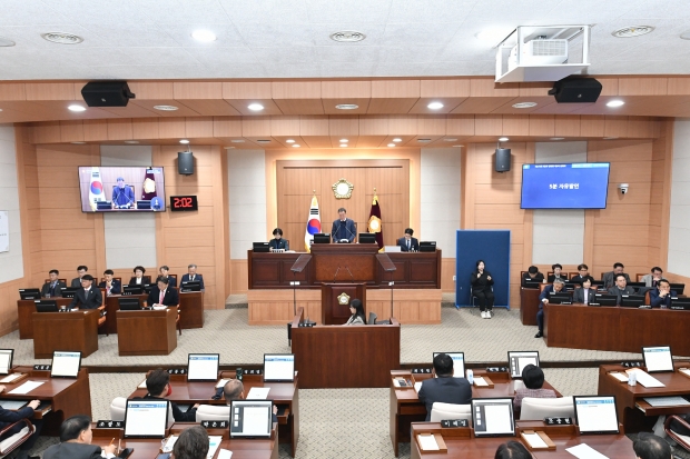 제275회 제2차 정례회 제3차본회의/사진 김해시의회 제공