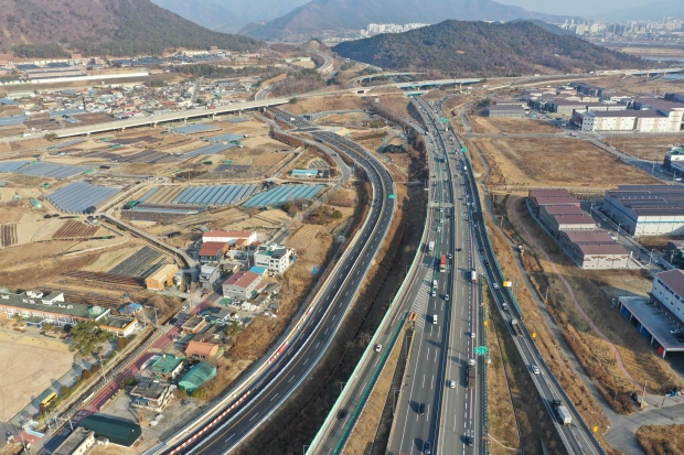 12일 오전 10시부터 부분개통구간(대동~매리2.2km)/사진 경남도제공