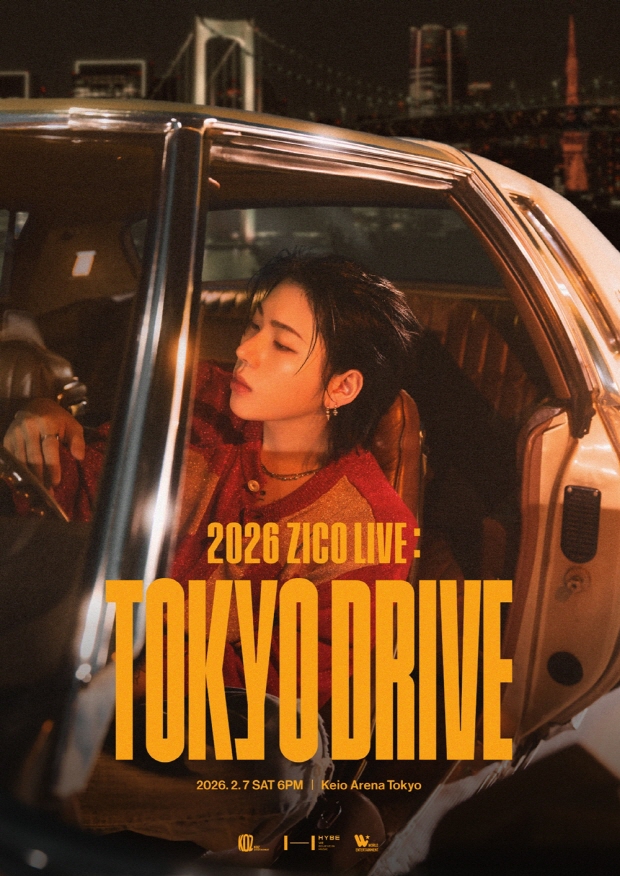 ZICO 일본 단독 콘서트 포스터