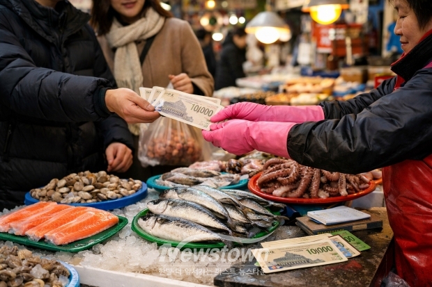 재래시장 생성이미지/김국진기자