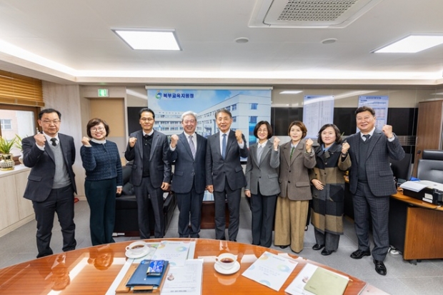 지난 10일 북부교육지원청 방문 사진
