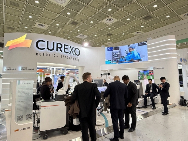 KIMES 2026 큐렉소 부스 전경. [사진=큐렉소]