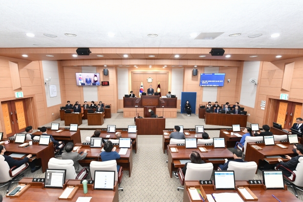 제278회 임시회 개회/사진 김해시의회제공