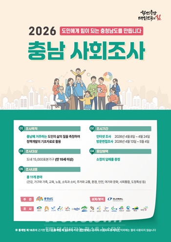 2026 충남 사회조사