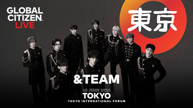 &TEAM 글로벌 시티즌 라이브 헤드라이너 포스터