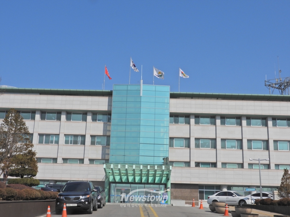 횡성군청 전경/횡성군청