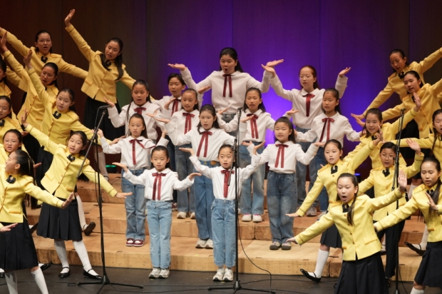 인천시립소년소녀합창단 교육반 공연 사진