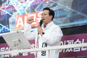 이대형 인천시교육감 후보 선거 활동 사진