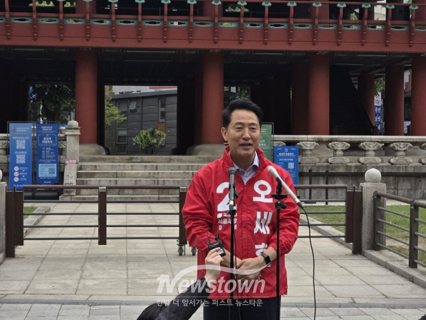 서울시장에 당선된 오세훈 후보 (사진 /  오세훈 SNS)
