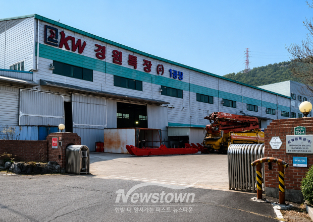 김해 한림면 소재 경원특장 1공장 모습/사진 김국진기자