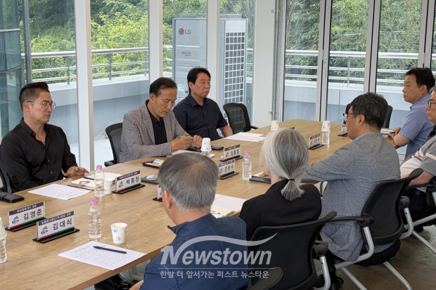 김홍열 청양군수 당선자 관내 주요 사업 시설 현장답사(사진 / 준비위원회 제공)