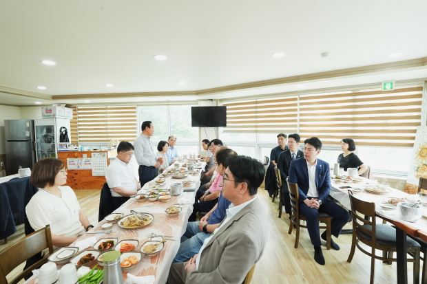 언론인 간담회/사진 양산시의회제공
