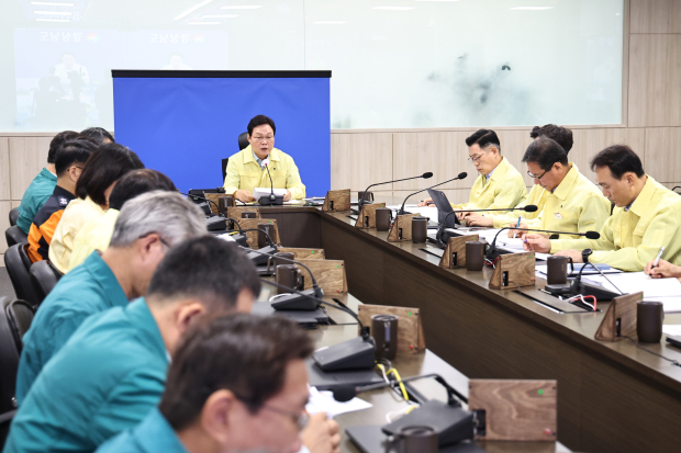 폭염·가뭄 비상대책회의/사진 경남도 제공