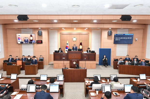 김해시의회 제281회 임시회 개회/사진 김해시의회 제공