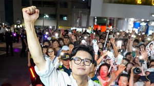 한동훈, 부산 북갑 당선…하정우에 1.75%p 차 신승
