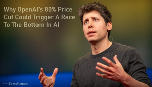 오픈AI 80% 가격 인하, AI 생태계 주도권 싸움